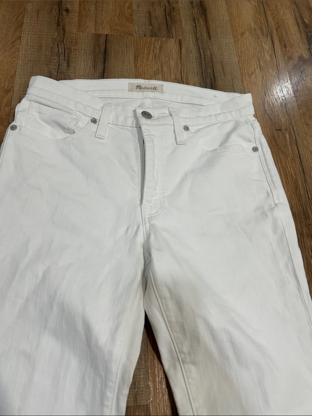 Madewell Women’s White High-Rise Skinny Jeans Sz .28